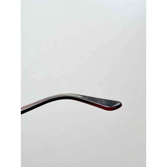 VERSACE 3174 Dark Maroon Red Acetate Plastic Full Frame Eyeglasses Glasses - Picture 12 of 15